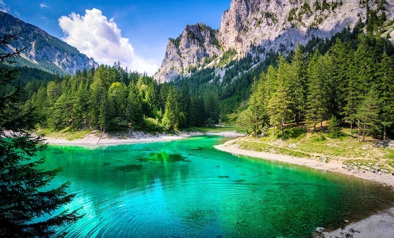 Green lake Austria