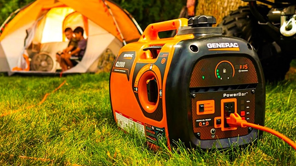 What type of generator do I need for camping