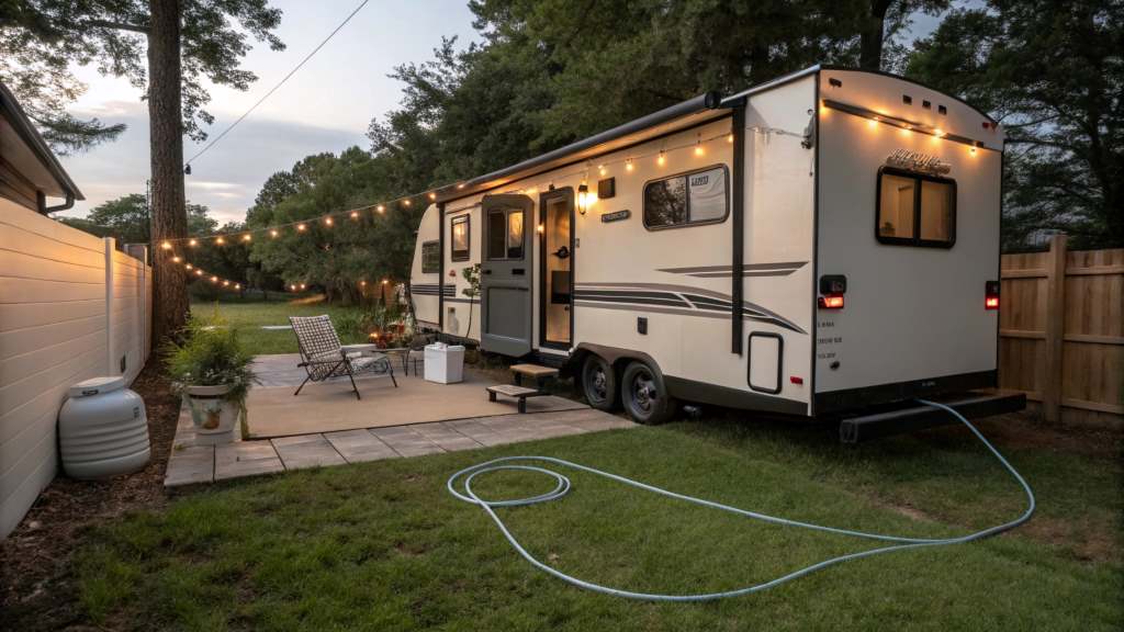 How to Set Up RV Hookup at Home